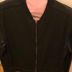 John Varvatos zip jacket black